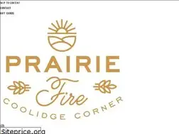 Sites similar to prairiefirebrookline.com
