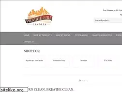 Sites similar to prairiefirecandles.com