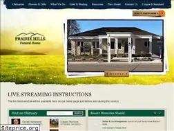 Sites similar to prairiehillsfuneralhome.com