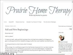 Sites similar to prairiehometherapy.blogspot.com
