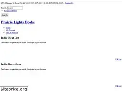 Sites similar to prairielightsbooks.com