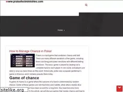 Sites similar to praisefestministries.com