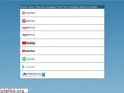 Sites similar to praisehymn.com