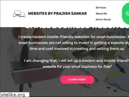 Sites similar to prajishsankar.com