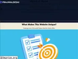 Sites similar to prajwaldesai.com