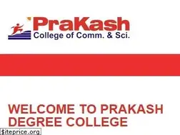 Sites similar to prakashcollege.in
