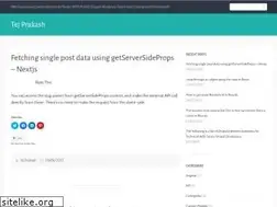 Sites similar to prakashdrupal.wordpress.com