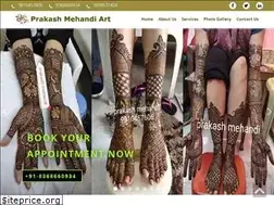 Sites similar to prakashmehandiart.com