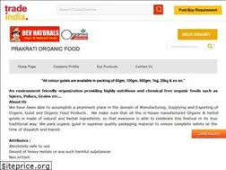 Sites similar to prakratiorganicfoods.com