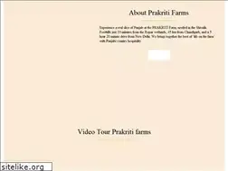 Sites similar to prakritifarms.com