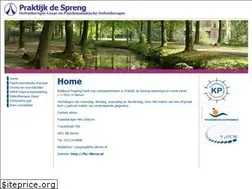 Sites similar to praktijkdespreng.nl