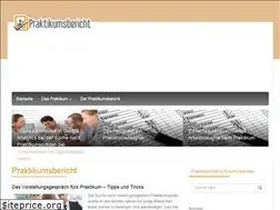 Sites similar to praktikumsbericht.net