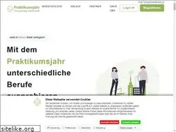 Sites similar to praktikumsjahr.de