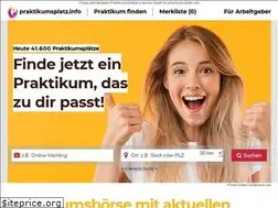 Sites similar to praktikumsplatz.info
