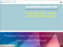 Sites similar to praktikumsstellen.de