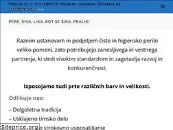 Sites similar to pralik.si