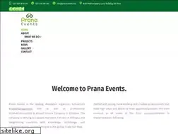 Sites similar to pranaevents.net