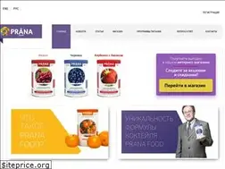 Sites similar to pranafood.ru