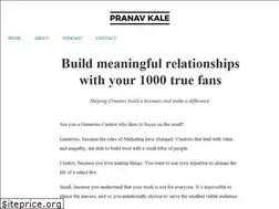 Sites similar to pranavkale.com
