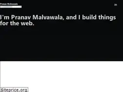 Sites similar to pranavmalvawala.com