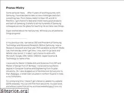 Sites similar to pranavmistry.com