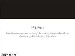 Sites similar to prandprose.com