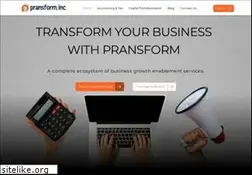 Sites similar to pransform.com