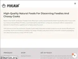 Sites similar to prasadafoods.com