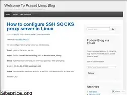 Sites similar to prasadlinuxblog.wordpress.com