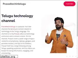 Sites similar to prasadtechintelugu.com