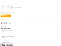Sites similar to prashaantsteel.in