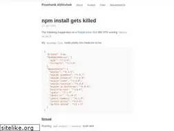 Sites similar to prashank.xyz