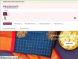Sites similar to prashantisarees.com