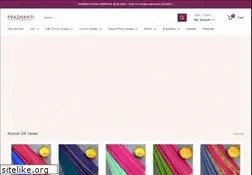 Sites similar to prashantisarees.in