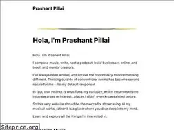Sites similar to prashantpillai.com