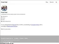 Sites similar to pratap.dev