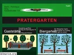 Sites similar to pratergarten.de