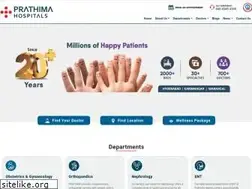 Sites similar to prathimahospitals.com