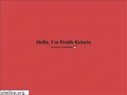 Sites similar to pratikkataria.com