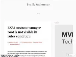 Sites similar to pratiksatikunvar.wordpress.com