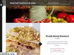 Sites similar to pratikyemekler.org