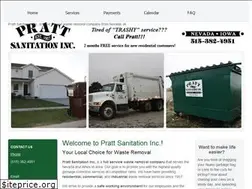 Sites similar to prattsanitation.com