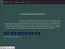 Sites similar to praveen.xyz