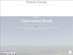 Sites similar to pravinvarma.com