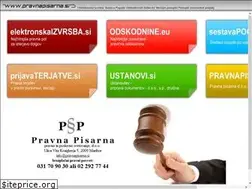 Sites similar to pravnapisarna.si