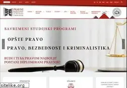 Sites similar to pravni-fakultet.info