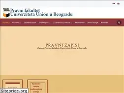 Sites similar to pravnizapisi.rs