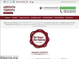 Sites similar to pravoved.uz