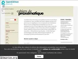 Sites similar to praxematique.revues.org