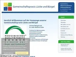 Sites similar to praxis-luecke-buergel.de